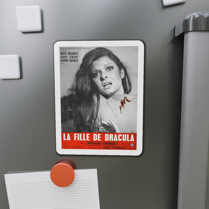 DAUGHTER OF DRACULA 1972 Movie Poster - Die-Cut Magnet-The Sticker Space