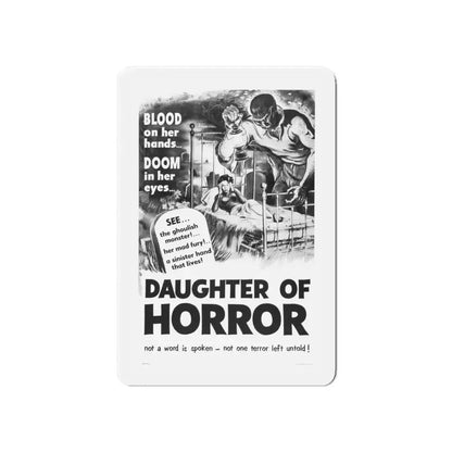 DAUGHTER OF HORROR (DEMENTIA) 1955 Movie Poster - Refrigerator Magnet - The Sticker Space