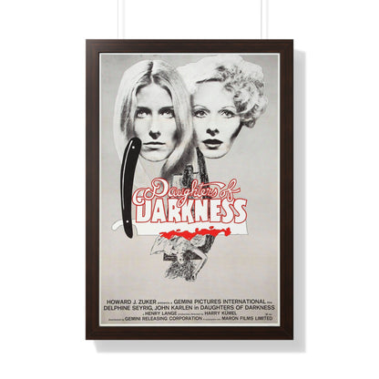 DAUGHTERS OF DARKNESS 1971 - Framed Movie Poster-20" x 30"-The Sticker Space