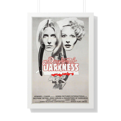 DAUGHTERS OF DARKNESS 1971 - Framed Movie Poster-20" x 30"-The Sticker Space