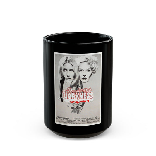 DAUGHTERS OF DARKNESS 1971 Movie Poster - Black Coffee Mug-15oz-The Sticker Space