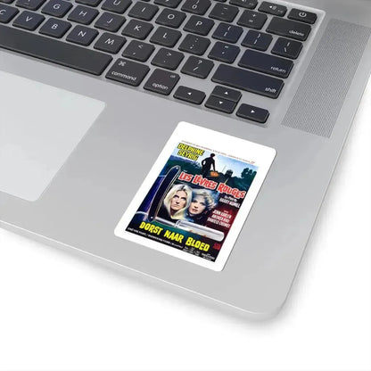 DAUGHTERS OF DARKNESS (BELGIAN) 1971 Movie Poster - STICKER Vinyl Kiss-Cut Decal - The Sticker Space