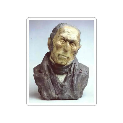 DAUMIER, Honore - 10 (Artwork) STICKER Vinyl Die-Cut Decal White Die-Cut 3 Inch - The Sticker Space