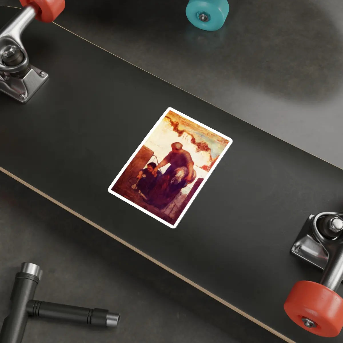 SKU:64353832384262675123 Sticker types:White Shape:Die-Cut Sizes:5" × 5"