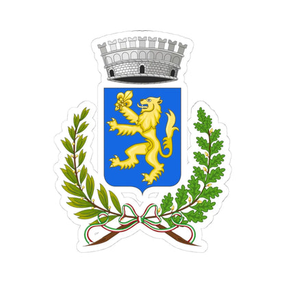 Davagna-Stemma (Italy) (Coat of Arms) STICKER Vinyl Kiss-Cut Decal 4 Inch White - The Sticker Space