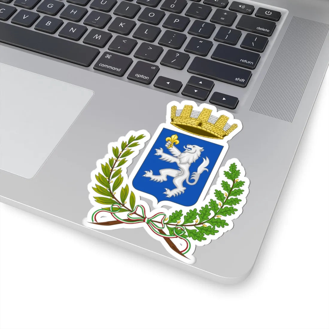 Davagna-Stemma2 (Italy) (Coat of Arms) STICKER Vinyl Kiss-Cut Decal - The Sticker Space