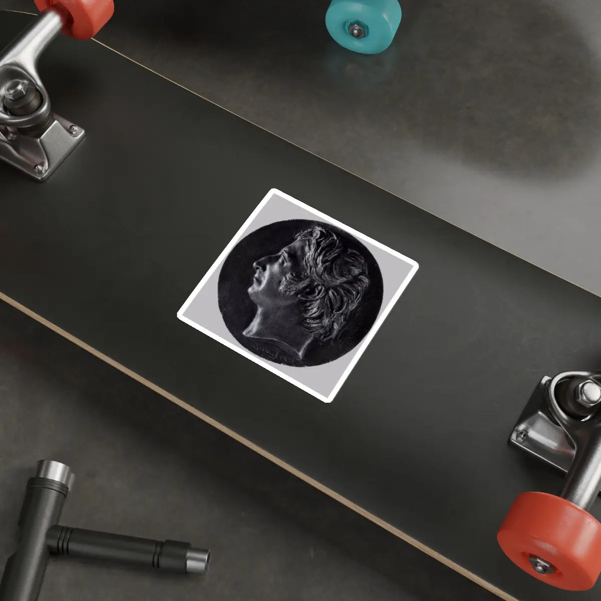 SKU:23854048110760217130 Sticker types:White Shape:Die-Cut Sizes:4" × 4"