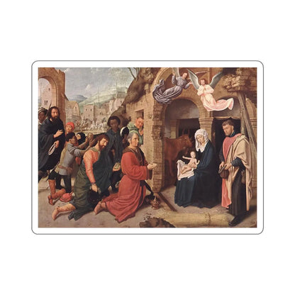 SKU:10500381950590628846 Sticker types:White Shape:Die-Cut Sizes:4" × 4"