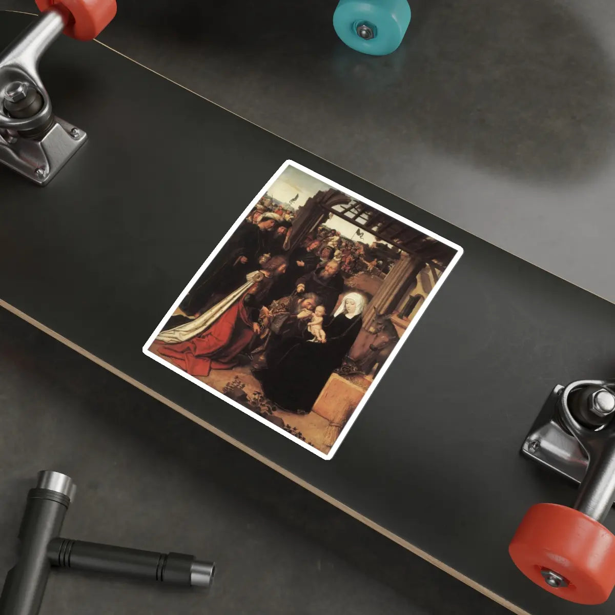 SKU:19567860806375696917 Sticker types:White Shape:Die-Cut Sizes:6" × 6"