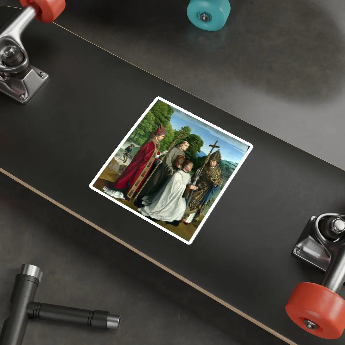 SKU:28196018249830123938 Sticker types:White Shape:Die-Cut Sizes:5" × 5"