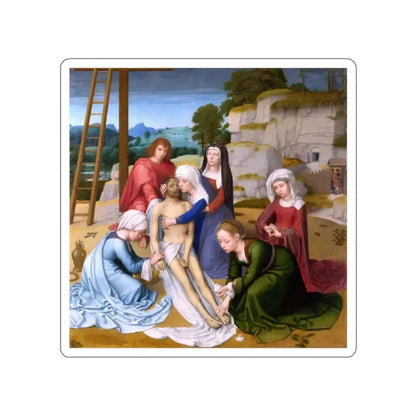 DAVID, Gerard - Deposition (Artwork) STICKER Vinyl Die-Cut Decal White Die-Cut 2 Inch - The Sticker Space