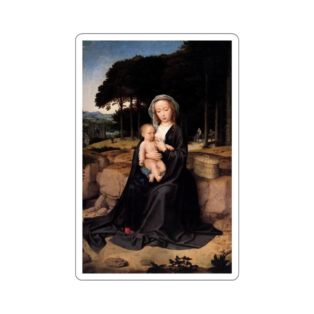 SKU:27447072542842115204 Sticker types:White Shape:Die-Cut Sizes:5" × 5"
