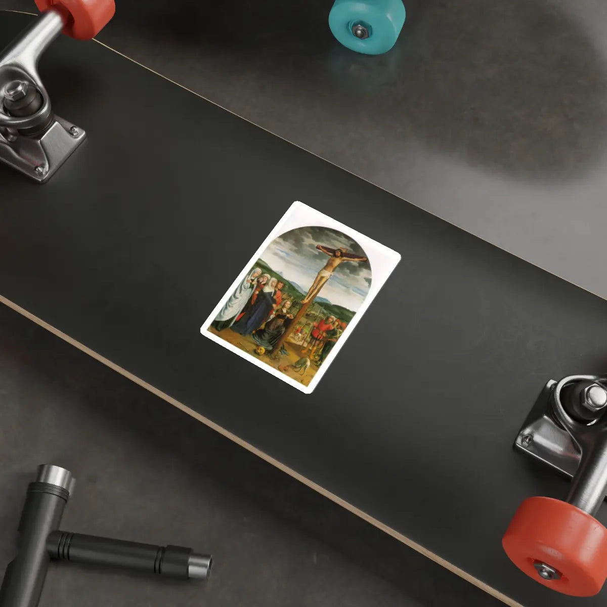 SKU:29988898642368972005 Sticker types:White Shape:Die-Cut Sizes:4" × 4"