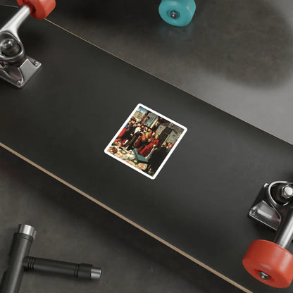 SKU:28341612284056568045 Sticker types:White Shape:Die-Cut Sizes:3" × 3"