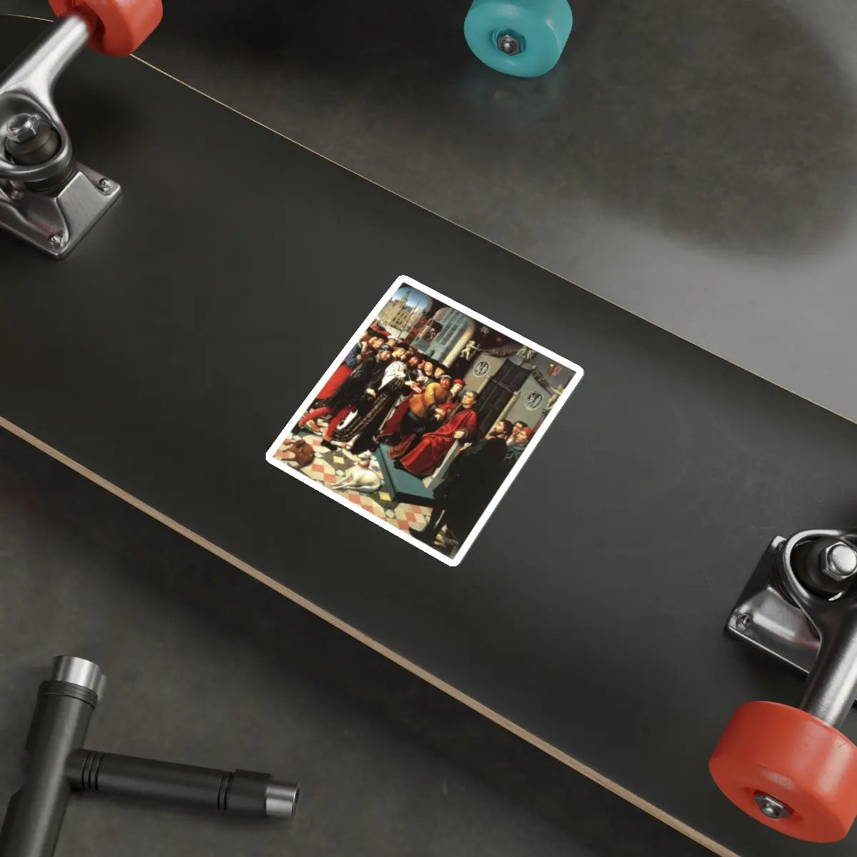 SKU:29174517696896784572 Sticker types:White Shape:Die-Cut Sizes:4" × 4"