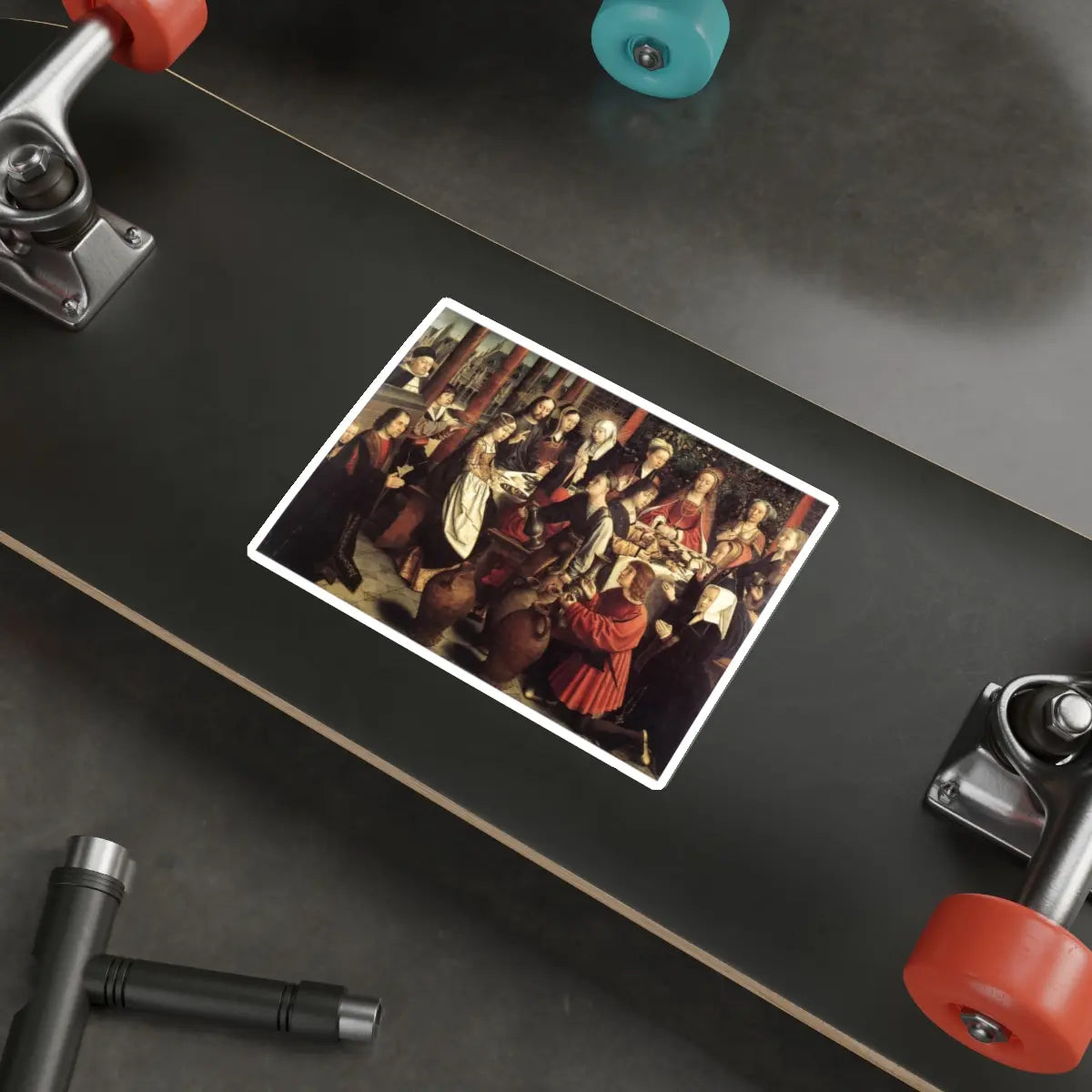 SKU:49467723406673954030 Sticker types:White Shape:Die-Cut Sizes:6" × 6"