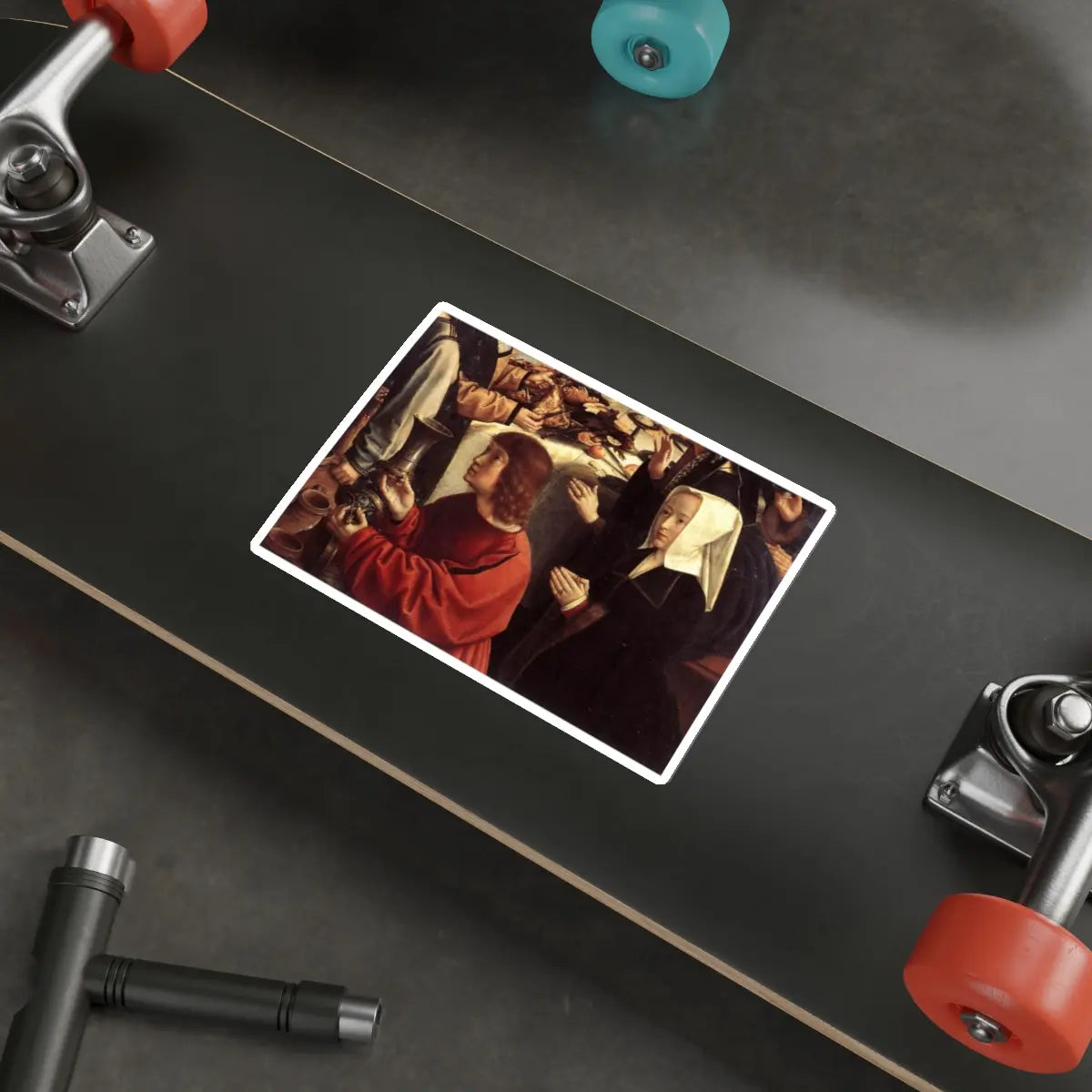 SKU:75320204426980828638 Sticker types:White Shape:Die-Cut Sizes:6" × 6"