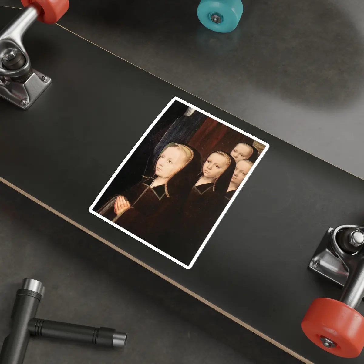 SKU:26929605133673404609 Sticker types:White Shape:Die-Cut Sizes:6" × 6"