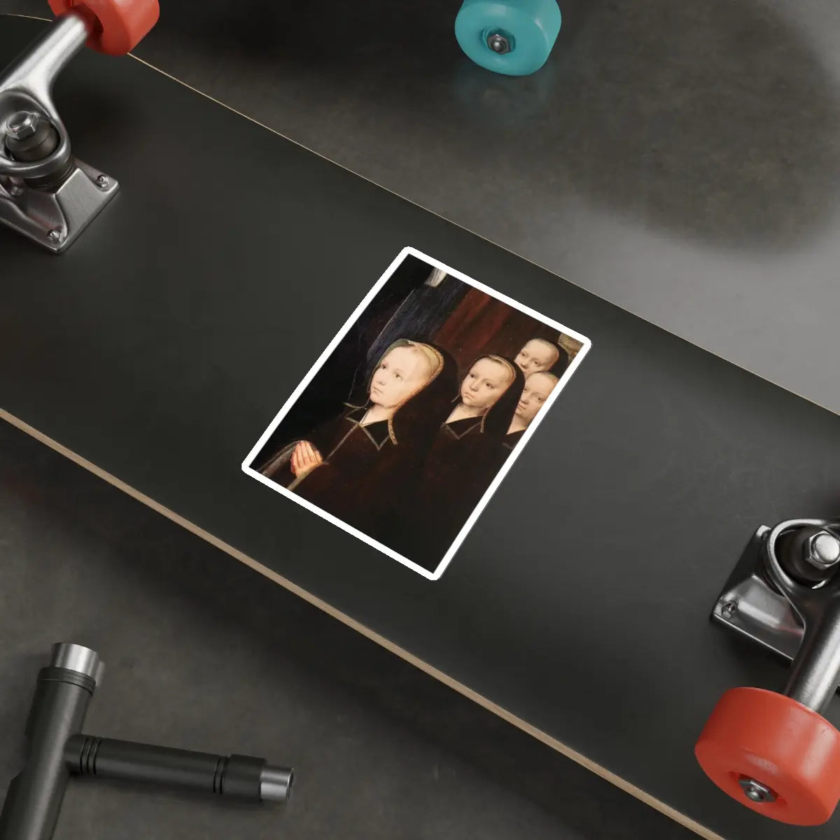 SKU:78711835516144147458 Sticker types:White Shape:Die-Cut Sizes:5" × 5"
