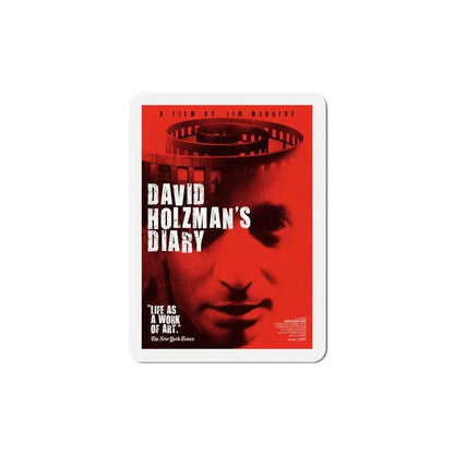 David Holzman's Diary 1975 Movie Poster Refrigerator Magnet - The Sticker Space