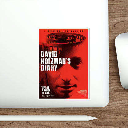 David Holzman's Diary 1975 Movie Poster STICKER Vinyl Die-Cut Decal-The Sticker Space