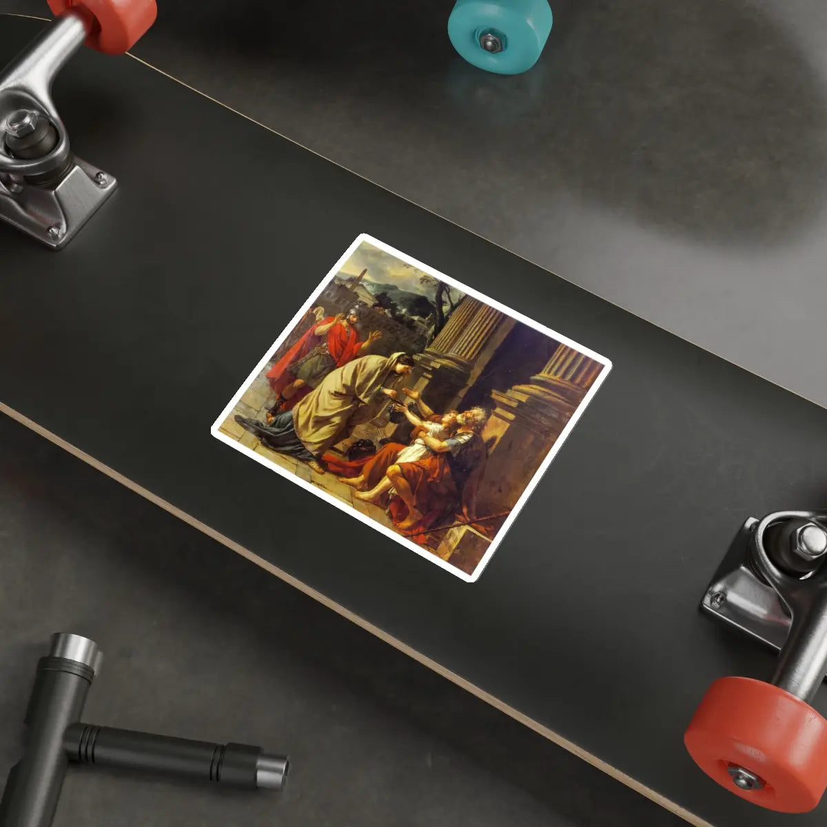 SKU:32788593622330486940 Sticker types:White Shape:Die-Cut Sizes:5" × 5"