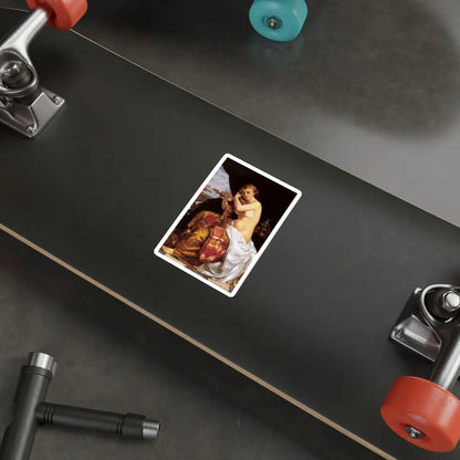 SKU:11632836466703170945 Sticker types:White Shape:Die-Cut Sizes:4" × 4"