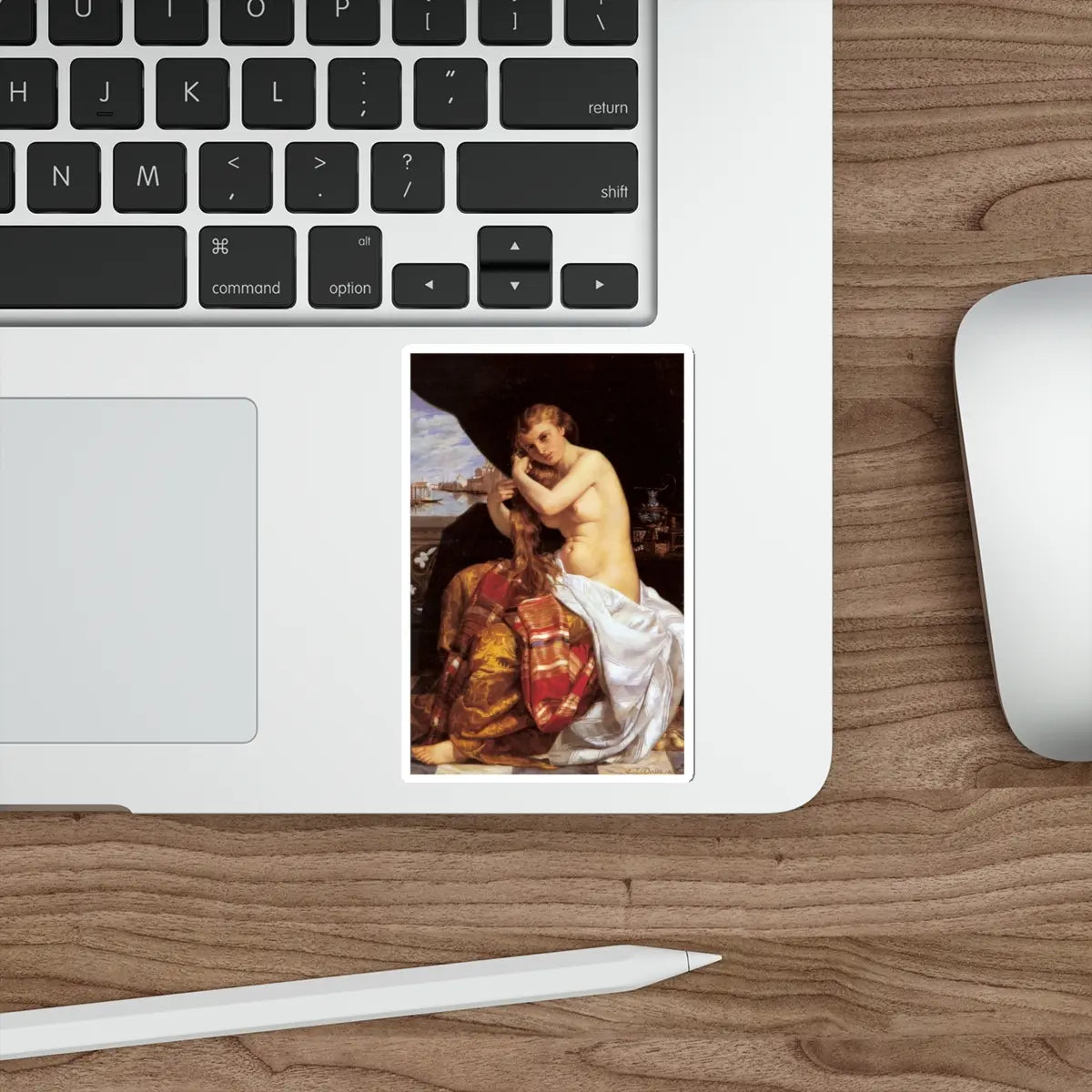 SKU:11632836466703170945 Sticker types:White Shape:Die-Cut Sizes:4" × 4"
