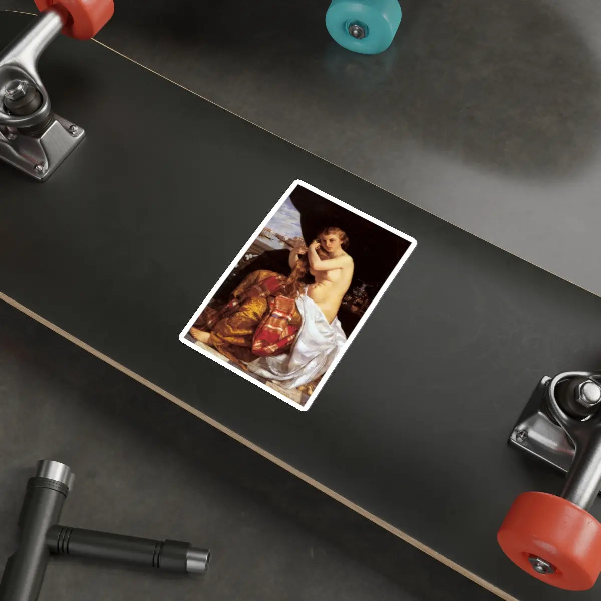 SKU:15614145431711078127 Sticker types:White Shape:Die-Cut Sizes:5" × 5"