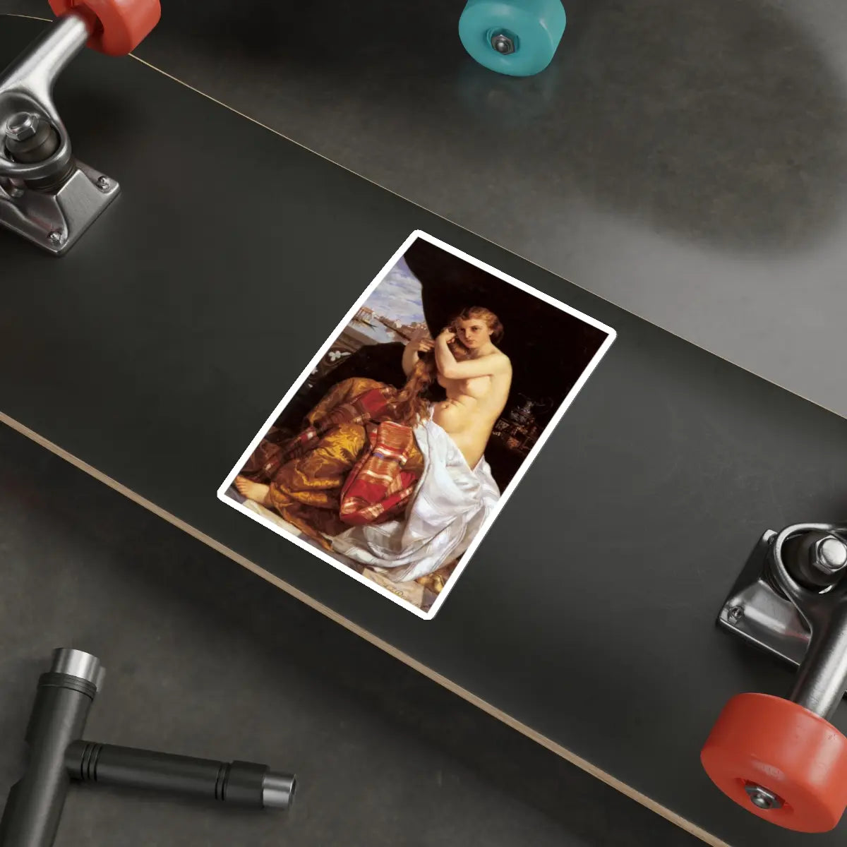 SKU:18955077441009881668 Sticker types:White Shape:Die-Cut Sizes:6" × 6"