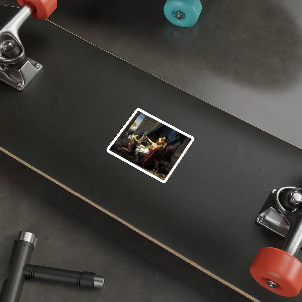 SKU:13263535130049941402 Sticker types:White Shape:Die-Cut Sizes:3" × 3"