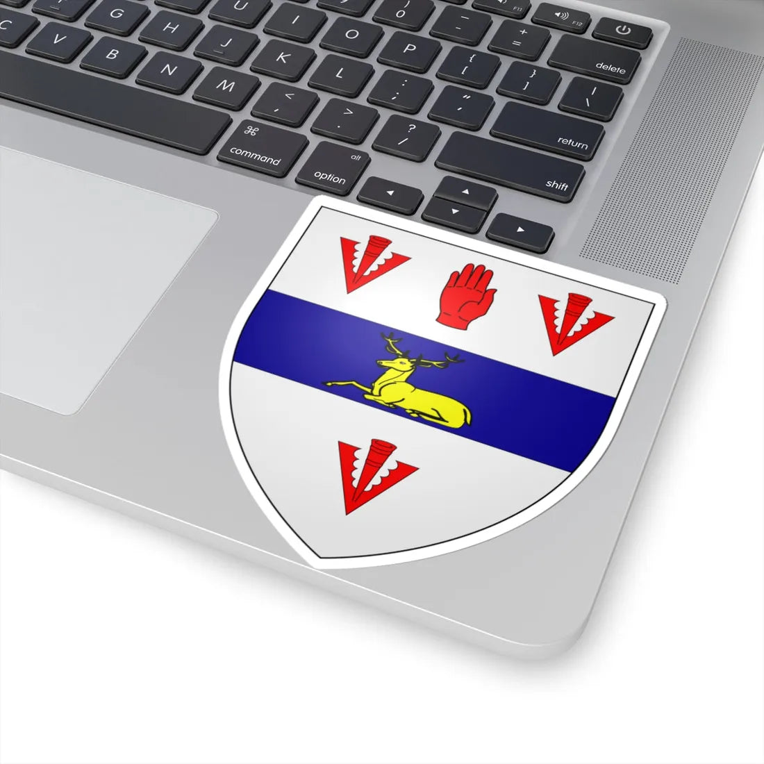 Davidson of Davidson arms (Scotland) (Coat of Arms) STICKER Vinyl Kiss-Cut Decal - The Sticker Space