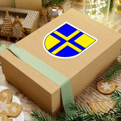 Davos wappen (Switzerland) (Coat of Arms) STICKER Vinyl Kiss-Cut Decal - The Sticker Space