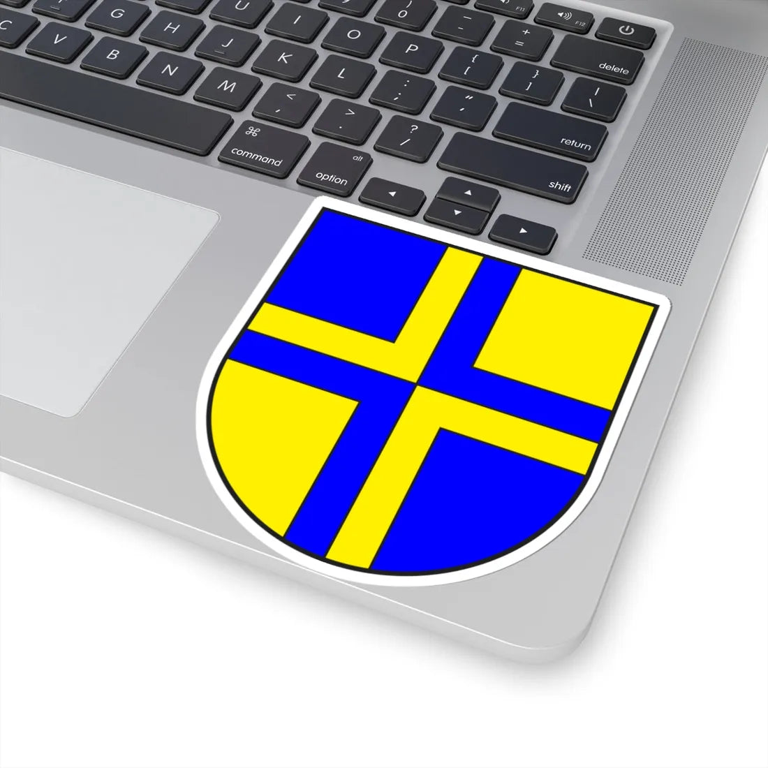 Davos wappen (Switzerland) (Coat of Arms) STICKER Vinyl Kiss-Cut Decal - The Sticker Space