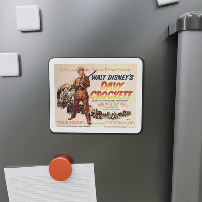 Davy Crockett King of the Wild Frontier 1955 Movie Poster Die-Cut Magnet-The Sticker Space