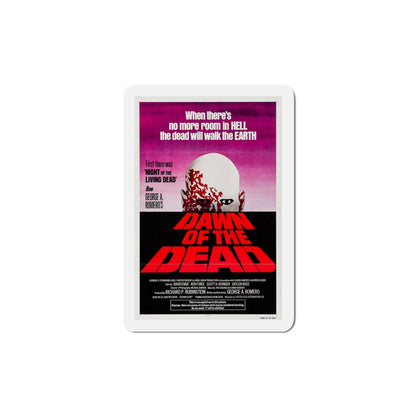 Dawn of the Dead 1979 Movie Poster Die-Cut Magnet-5 Inch-The Sticker Space