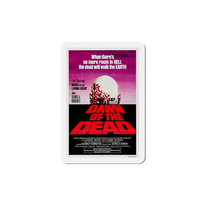 Dawn of the Dead 1979 Movie Poster Refrigerator Magnet 5 Inch - The Sticker Space