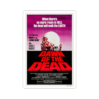 Dawn of the Dead 1979 Movie Poster STICKER Vinyl Die-Cut Decal-2 Inch-The Sticker Space