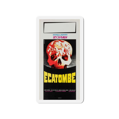 DAWN OF THE DEAD (ITALIAN) 2 1978 Movie Poster - Die-Cut Magnet-2" x 2"-The Sticker Space