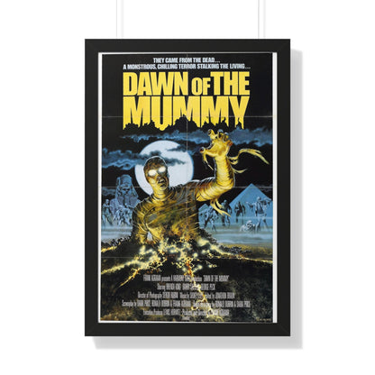 DAWN OF THE MUMMY 1981 - Framed Movie Poster-20" x 30"-The Sticker Space