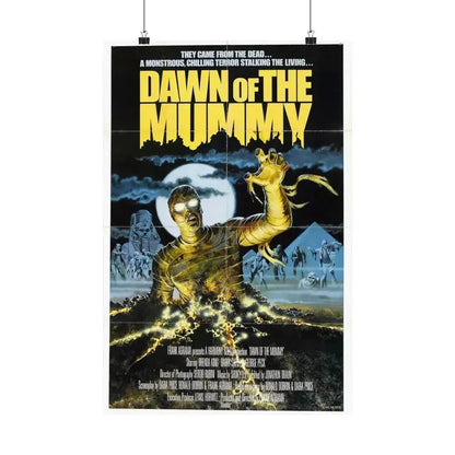 DAWN OF THE MUMMY 1981 - Paper Movie Poster 16″ x 24″ Matte - The Sticker Space
