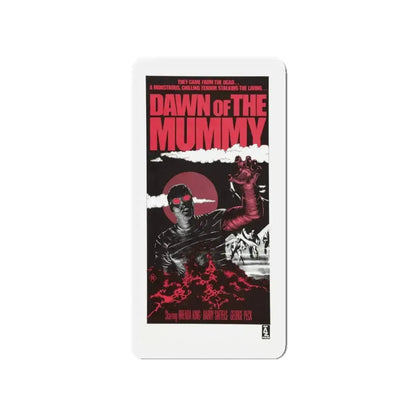 DAWN OF THE MUMMY (2) 1981 Movie Poster - Refrigerator Magnet 4 Inch - The Sticker Space