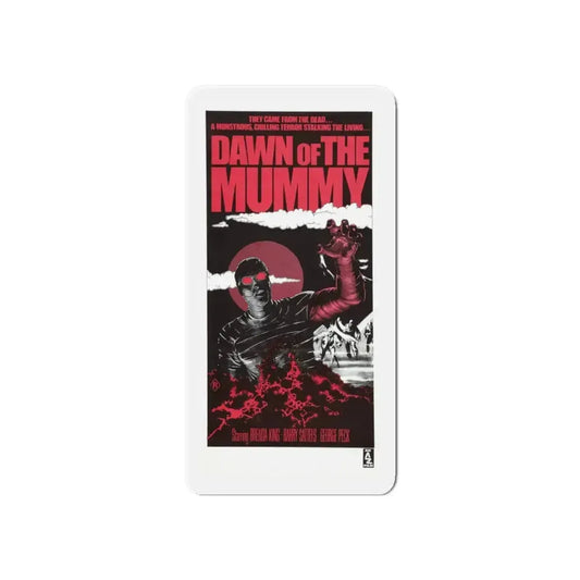 DAWN OF THE MUMMY (2) 1981 Movie Poster - Refrigerator Magnet 6 Inch - The Sticker Space