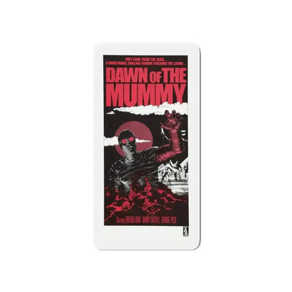 DAWN OF THE MUMMY (2) 1981 Movie Poster - Refrigerator Magnet - The Sticker Space