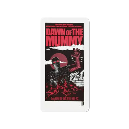 DAWN OF THE MUMMY (2) 1981 Movie Poster - Refrigerator Magnet - The Sticker Space