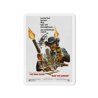 DAY OF ANGER 1967 Movie Poster - Refrigerator Magnet 2 Inch - The Sticker Space