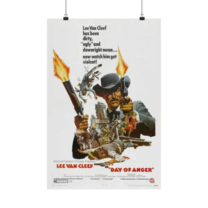 DAY OF ANGER 1967 - Paper Movie Poster 16″ x 24″ Matte - The Sticker Space