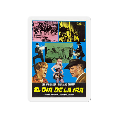 DAY OF ANGER (SPANISH) 1967 Movie Poster - Die-Cut Magnet-4" x 4"-The Sticker Space