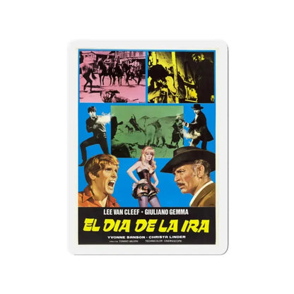 DAY OF ANGER (SPANISH) 1967 Movie Poster - Refrigerator Magnet 3 Inch - The Sticker Space