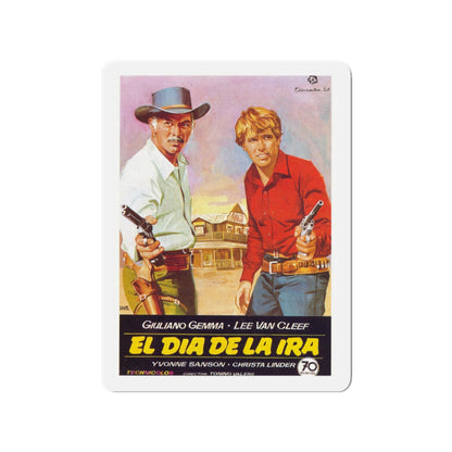 DAY OF ANGER (SPANISH) 2 1967 Movie Poster - Die-Cut Magnet-3" x 3"-The Sticker Space